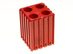 Műanyag doboz 16 mm átmérőjű befogópatronok tárolására