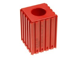Műanyag doboz 25 mm átmérőjű befogópatronok tárolására