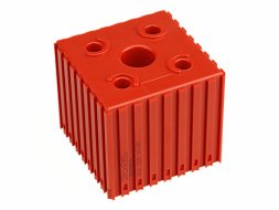 Műanyag doboz elektródatartók tárolására 80x80