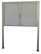 Kétszárnyú kétoldalas kirakat HDO40 - 16 x A4