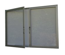 Kétszárnyú egyoldalas kirakat HD40 - 8 x A4