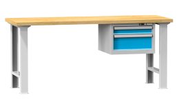 Műhelyasztalok B sorozat, szélesség 2000, mélység 700 vagy 800, magasság 880 vagy 890 mm (6 modell)