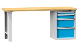 Műhelyasztalok F sorozat, szélesség 2000, mélység 700 vagy 800, magasság 880 vagy 890 mm (6 modell)
