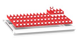 Műanyag fiókelválasztó ZD 36 x 27D