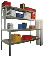 META SPEED-RACK - csomagolóasztal tárolóhellyel (2 modell)