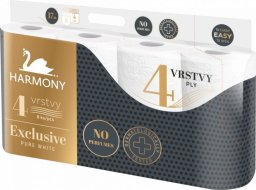 Toalettpapír Harmony Exclusive Pure 7 x 8 db