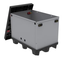 TPS raklap összecsukható doboz 1208 (2 modell)
