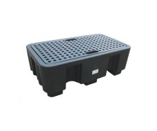 Fogómedence két 200 l-es hordóhoz, fogástérfogat 250 l