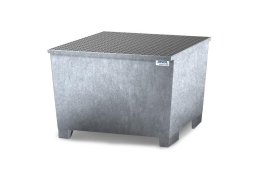Klasszikus vonalú lábakon lévő gyűjtőmedence 1 db IBC tartályhoz