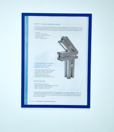 Mágneses zsebes A4-es 10 darabos készlet - 2