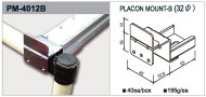 PM-4012B típusú görgős síntartó