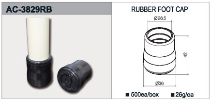 AC-3829RB típusú gumihegy - 1