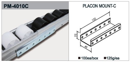 PM-4010C típusú görgős síntartó - 1
