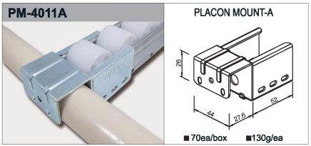 PM-4011A típusú görgős síntartó - 1