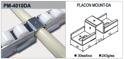 PM-4010DA típusú görgős síntartó - 1