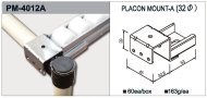 PM-4012A típusú görgős síntartó