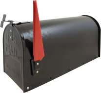 Postafiók US Alu-Mailbox fekete