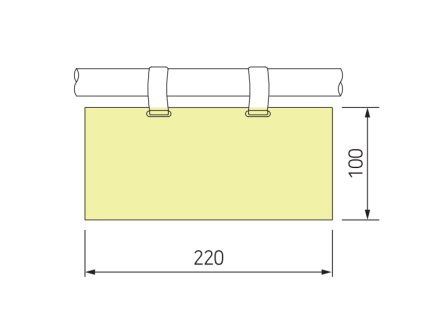 Függő címkezseb NP-0220 - 2
