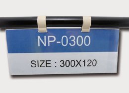 Függesztett zseb az NP-0300 címkéhez