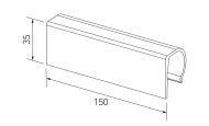 Öntapadó címketartó PN-3515 - 2