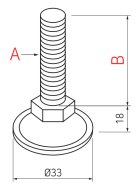 AD-3012MSM típusú egyenirányító csavar - 2