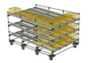 FIFO gravitációs állvány kerekekkel 22110953 - 5