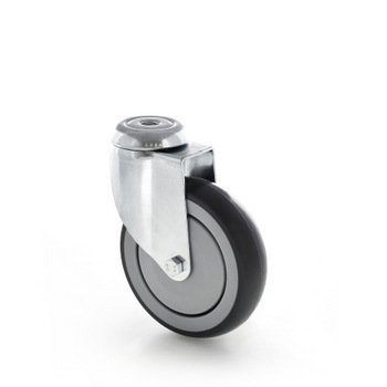 Forgó műszerkerék burkolattal, átmérő 100 mm - 1