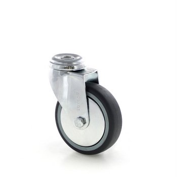 Forgó műszerkerék átmérője 75 mm, forgatható burkolattal, 344a39E075rZLC - 1