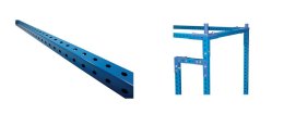 Perforált négyzet alakú cső WJ-SQ4040-000