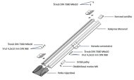 A sín lábának megközelítése - rögzítés fúrással - 2