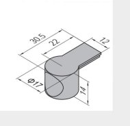 Bilincs a KCR1-40 profilok összekötéséhez - 2