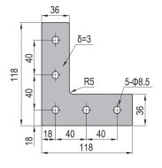 L-típusú csatlakozó csatlakozó - 2