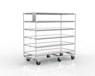 Polcos kocsi acél alvázból felépítménnyel 20091601 - 1