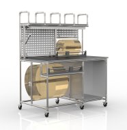 Univerzális csomagolóasztal 23020154, 2x vágó - 4