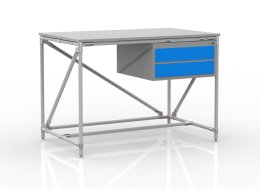 Műhelyasztal két fiókos konténerrel 24040531 (3 modell)