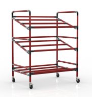 Rack kocsi ládákhoz, szélesség 972 mm, 24040230 - 2