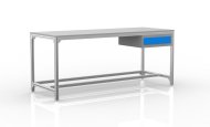 Alumínium profilokból készült műhelyasztal (különböző változatok)