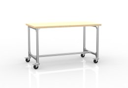 Mobil munkaasztal alumínium profilokból, szélessége 1500 mm