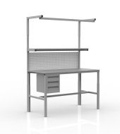 Antisztatikus, állítható magasságú asztal Enprag SPEXESD, 1500 × 900 mm - 1