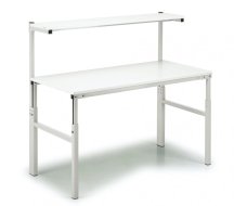 Állítható magasságú ESD asztal Treston polccal (5 modell)