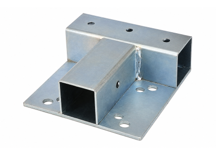 Középső tartó talpas görgőkhöz SJ-3-45×45_SV - 1