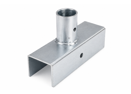 Adapter kerek csőprofilhoz SJ-010-45×45_SV - 1