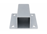 Tartó talpas görgőkhöz SJ-009-45×45_SV - 2