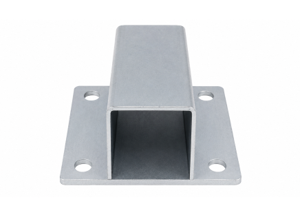 Tartó talpas görgőkhöz SJ-009-45×45_SV - 2