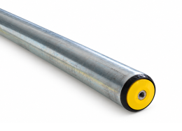 Interroll 1100-as sorozatú acél szállítógörgő, Ø 50 × 525 mm