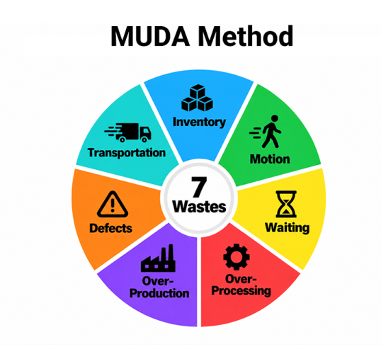A MUDA módszer
