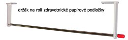 Egészségügyi betéttekercs tartó