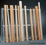 Függőleges tárolóállvány MINI-RACK alap (6 modell)