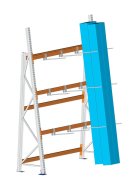 Függőleges tárolóállványok MULTIPAL 200 kg (4 modell)