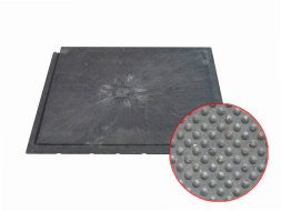 Padlódeszka kis típusú 123-as belső gömb alakú fröccsöntéssel